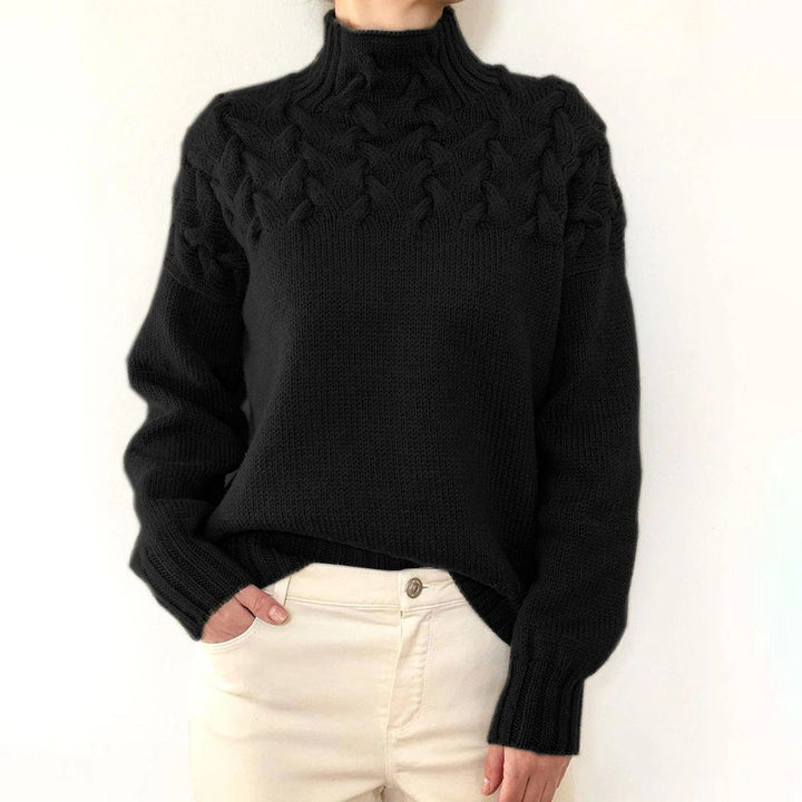Ava - Warm Knitted Turtleneck