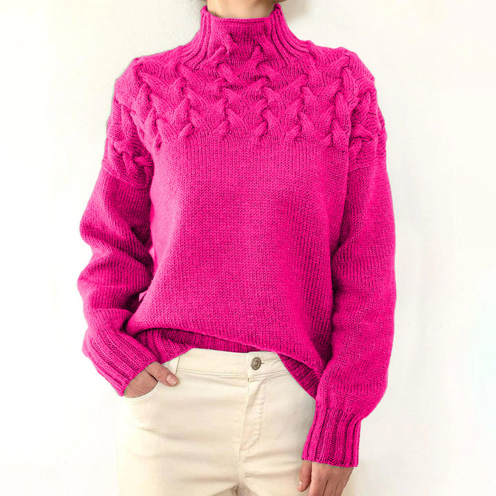 Ava - Warm Knitted Turtleneck