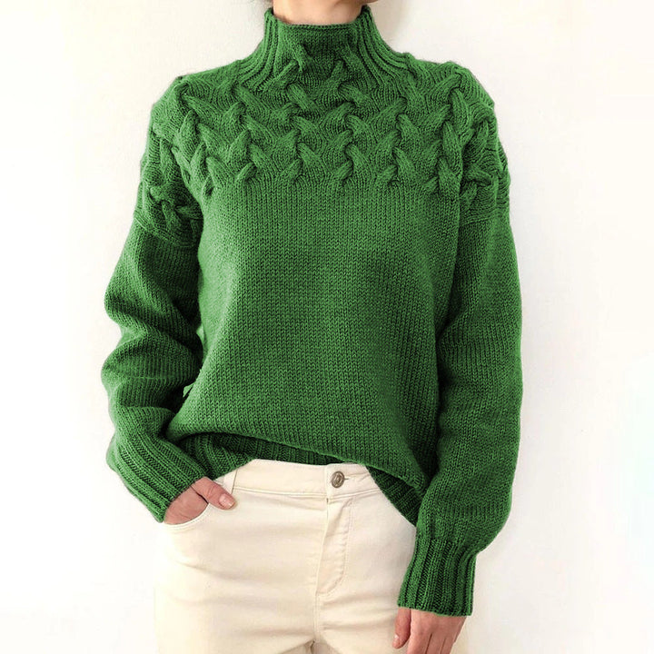 Ava - Warm Knitted Turtleneck