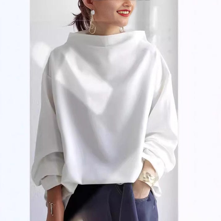 Emily - High-Neck Casual Top