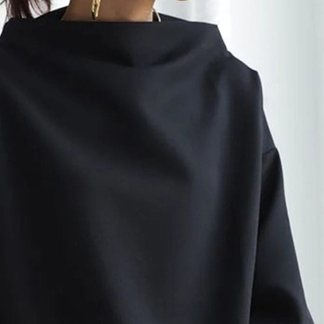 Emily - High-Neck Casual Top