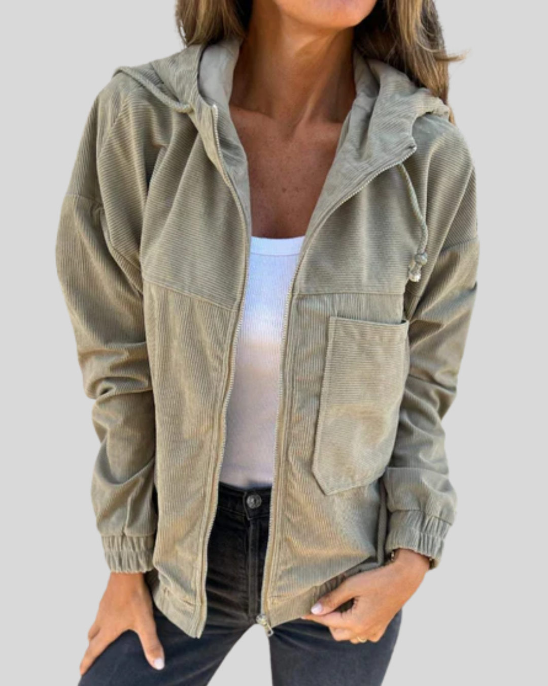 Ella - Soft Zip-Up Jacket