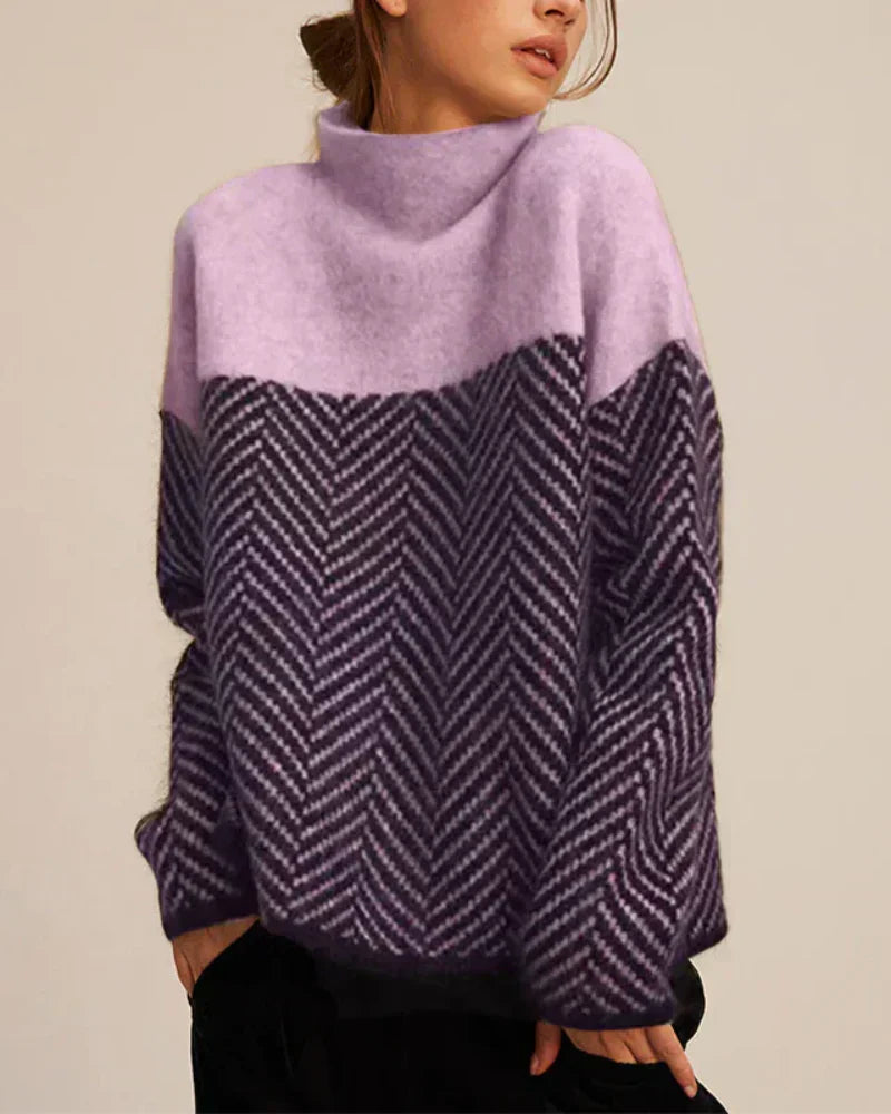 Daisy - Cotton Turtleneck Sweater